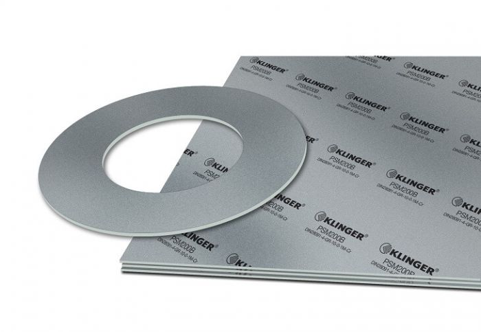 Compressed gasket paper, thickness 0,50 mm, sheet dimensions 300 x 450 mm