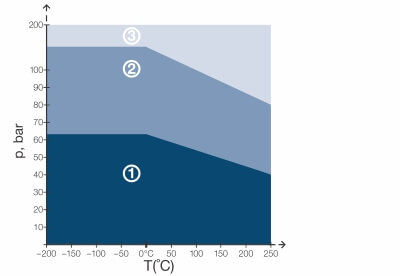 Diagram pT KLINGER®top-chem 2005