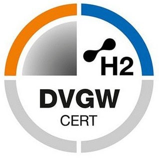 DVGW CERT Kennzeichnung für Wasserstoff