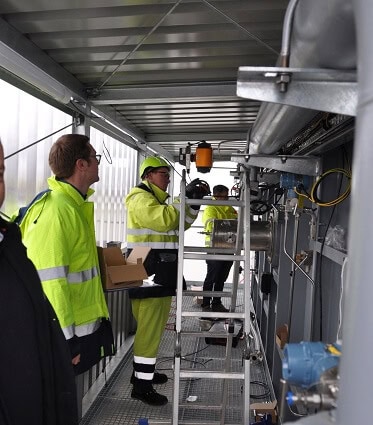 Regenerative Nachverbrennungsanlage bei KLINGER