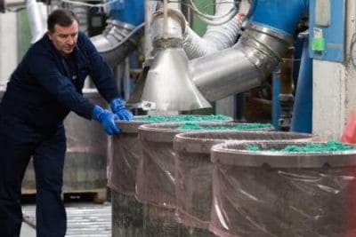 Produktion von KLINGER Dichtungswerkstoffen