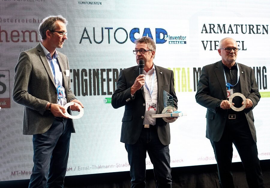 Gerald Klein, Norbert Weimer und Stefan Keck von KLINGER Germany