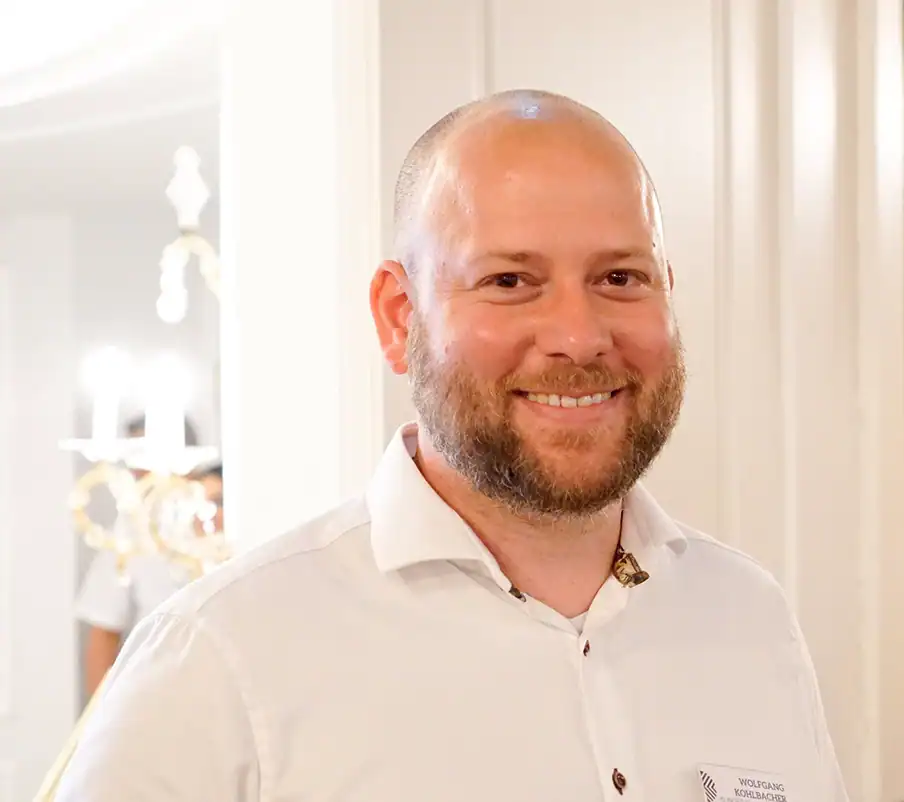 Wolfgang bei der Sealing Conference 2023 in Wien